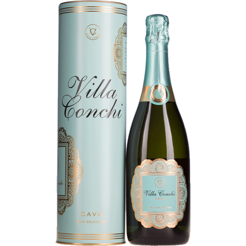 Cava Villa Conchi Brut Seleccion gift tube