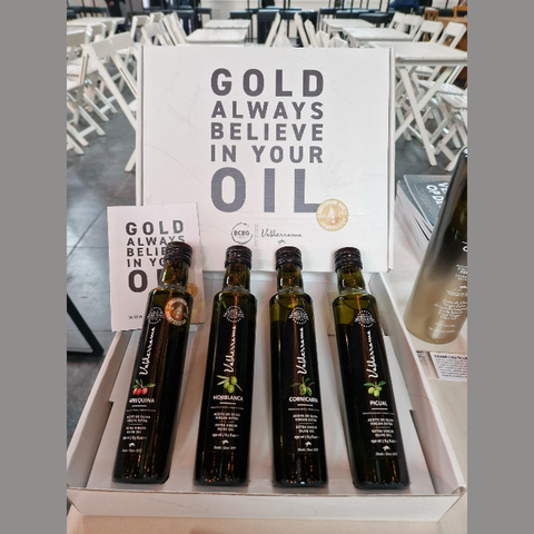 Valderrama olijfolie Giftbox 4 flessen van 250ml. Pre-order