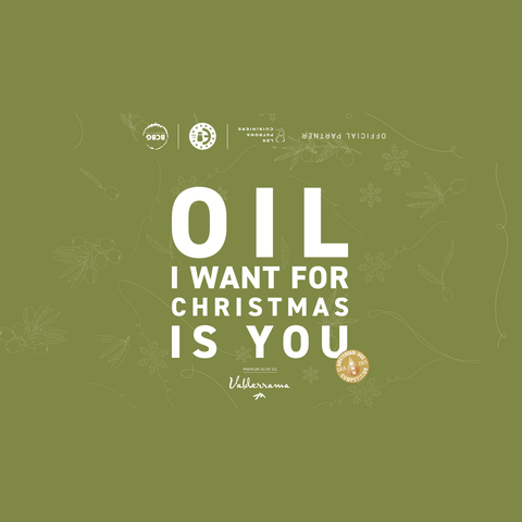 Valderrama olijfolie Kerst Giftbox 4 flessen van 250ml. Pre-order